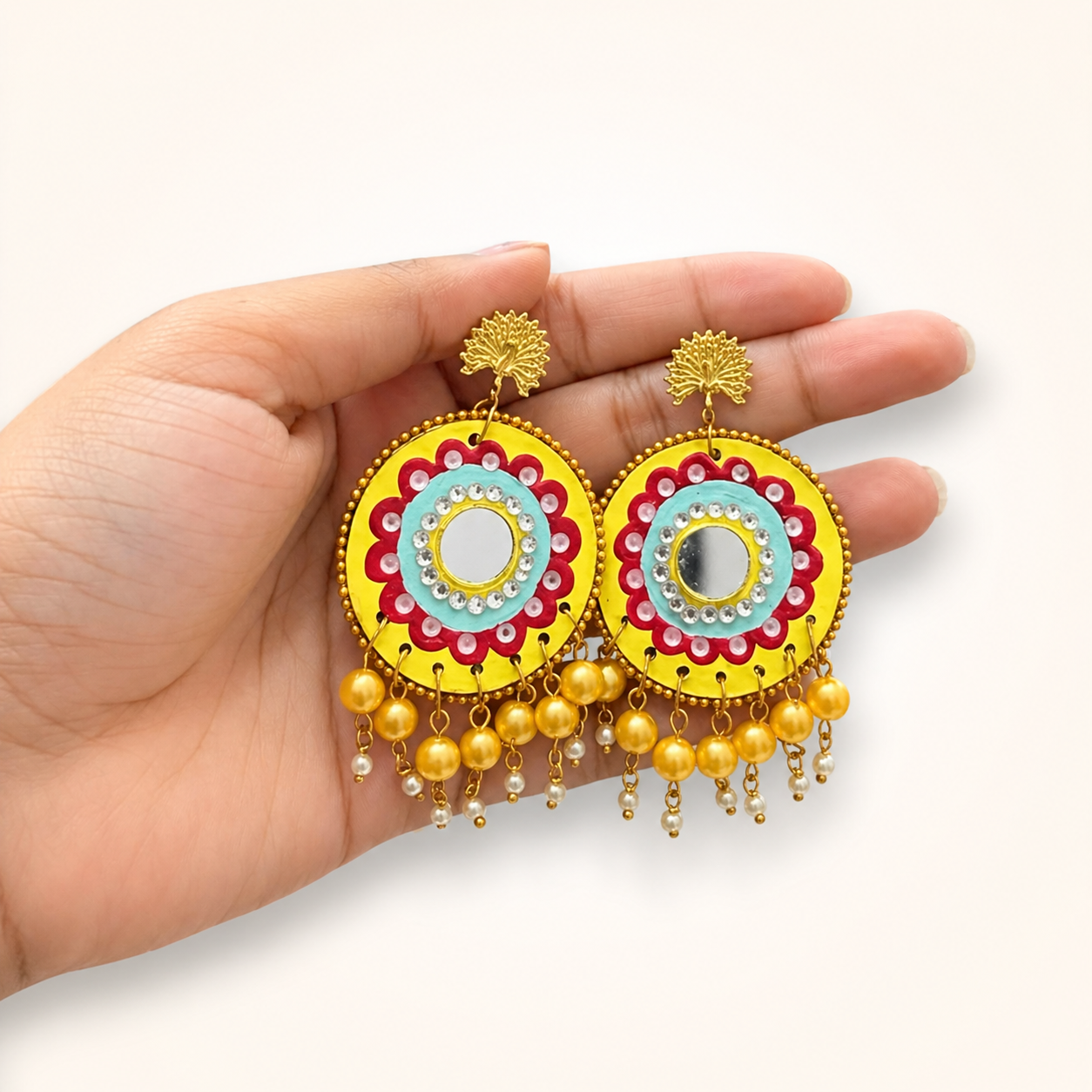 Mandala Ear Rings