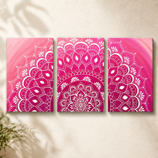 Ocean Mandala Harmony – Artistic Wall Decor