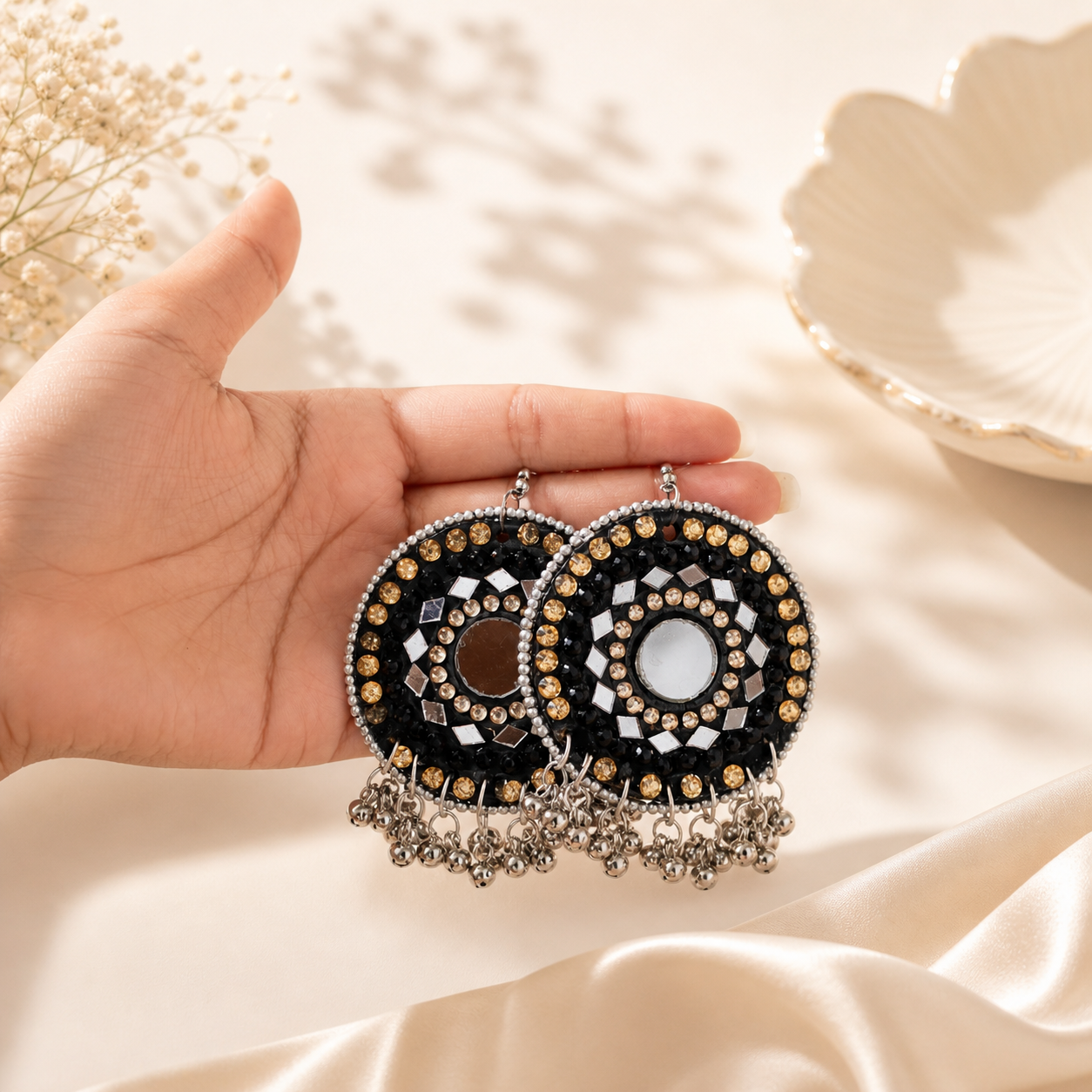 Mandala Ear Rings
