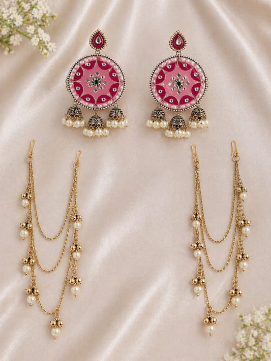 Kashmiri Mandala Jhumka