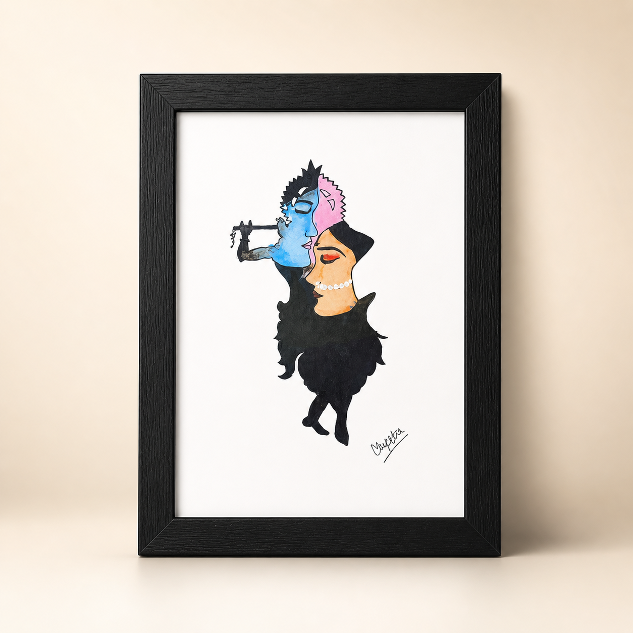 Radha Krishna Painting