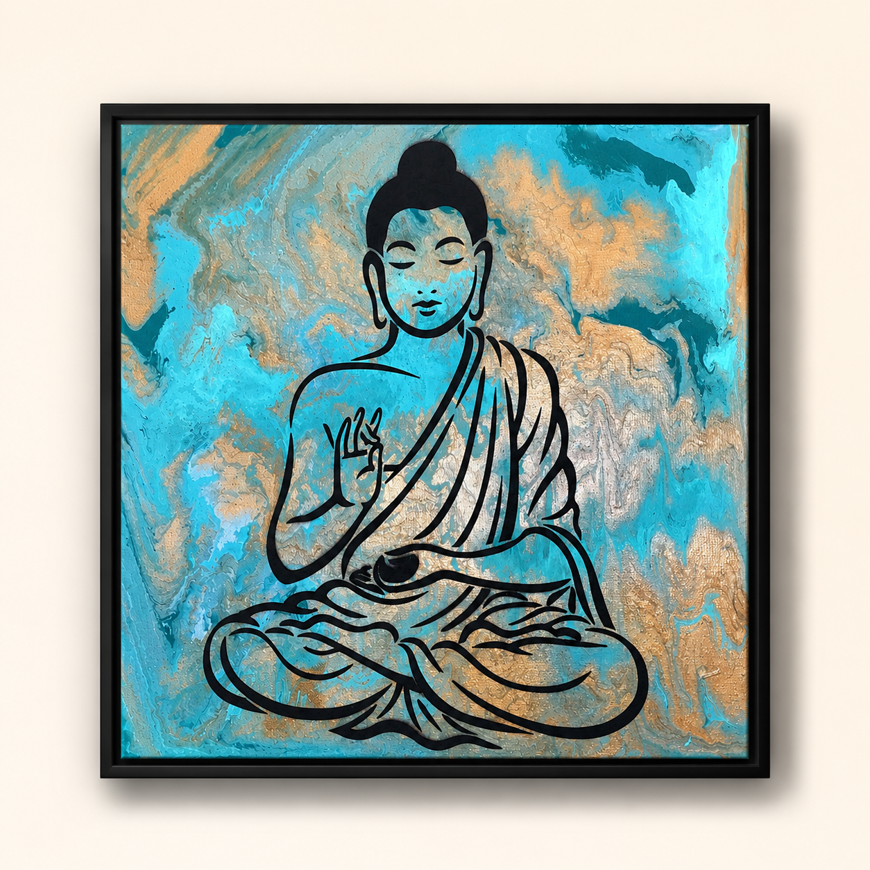 Guatam Budha painting