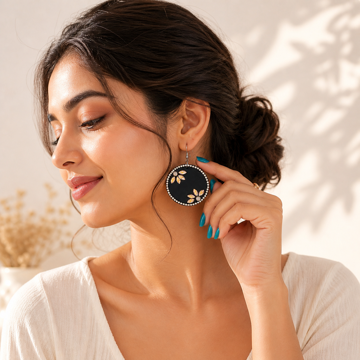 Gulika Chand Drops Earrings